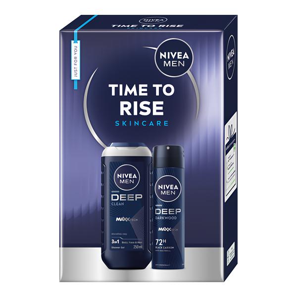 Nivea Men Time to Rise, dárková sada