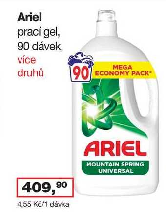 Ariel 90 dávek