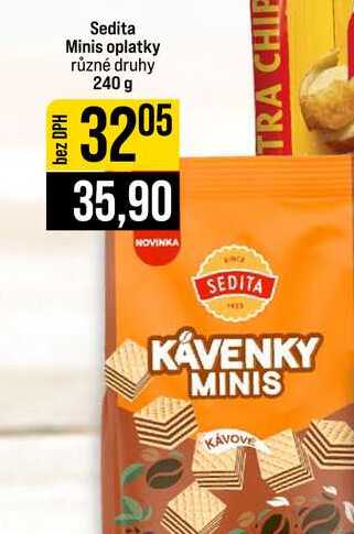 Sadita minis oplatky ruzné druhy 