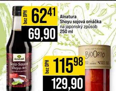 Alnatura Shoyu sojová omáčka na japonský způsob 250 ml