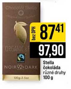 Stella čokoláda různé druhy 100 g 
