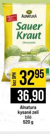 Alnatura kysané zelí bilé 520 g 