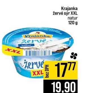 Krajanka žervé sýr XXL natur 120 g
