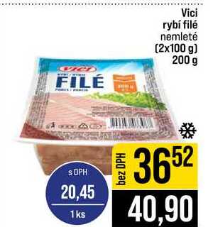 Vici rybí filé nemleté (2x100 g) 200 g 