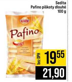 Sedita Pafino piškoty dlouhé 100 g