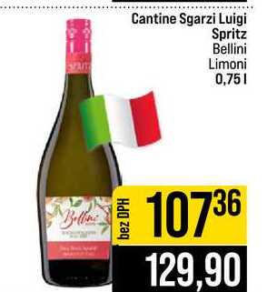 Cantine Sgarzi Luigi Spritz Bellini Limoni 0,75l