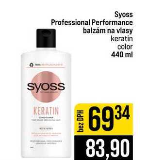 Syoss Professional Performance balzám na vlasy keratin color 440 ml JIP