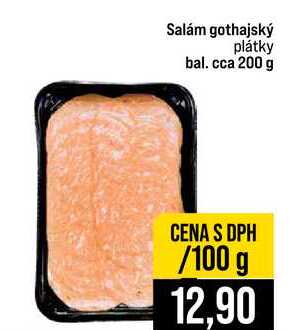 Salám gothajský plátky bal. cca 200 g 100g