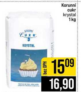 Korunní cukr krystal 1kg 