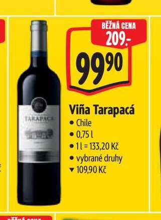 Viña Tarapacá 0,75 l