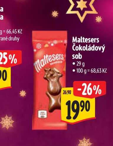 Maltesers Čokoládový sob 29 g