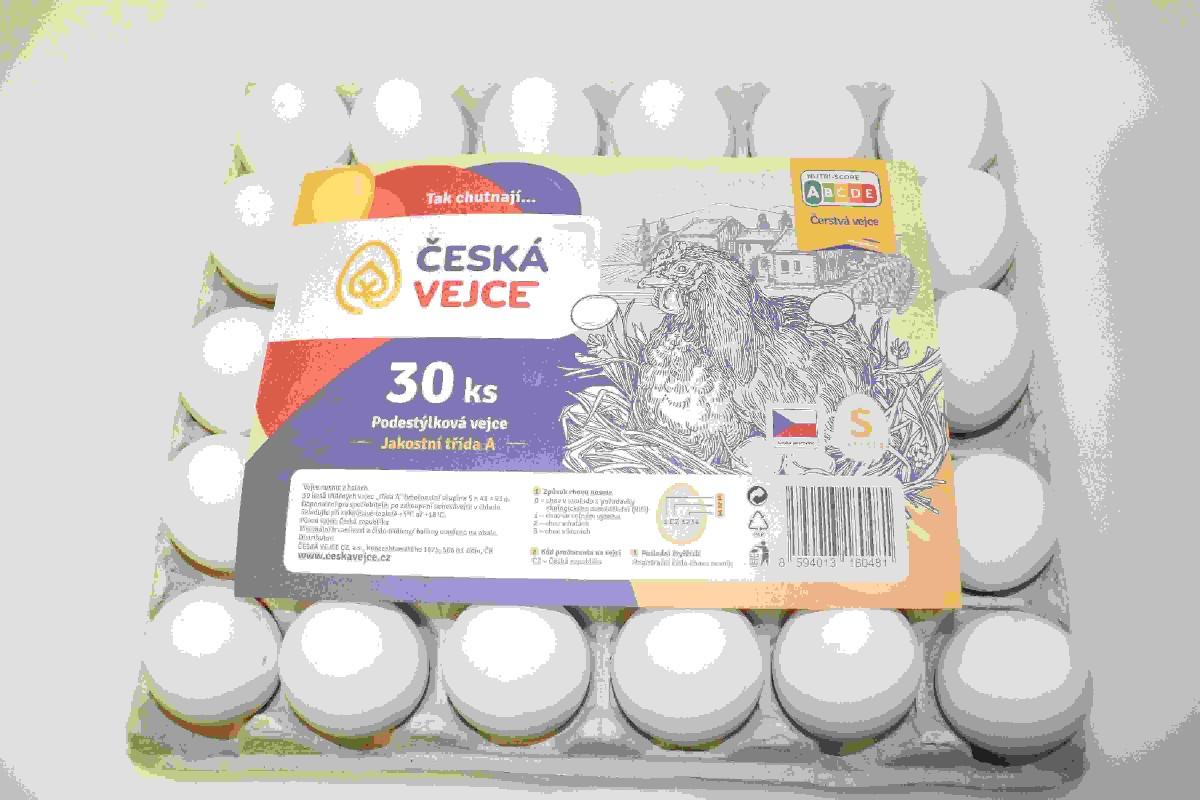 Vejce čerstvá S 30 ks