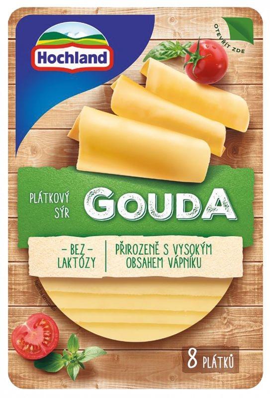 Hochland Gouda 48% plátky, 135 g