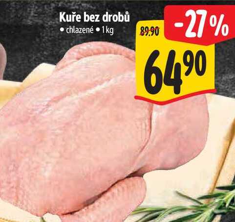 Kuře bez drobů  1 kg