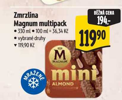 Zmrzlina Magnum multipack 330 ml