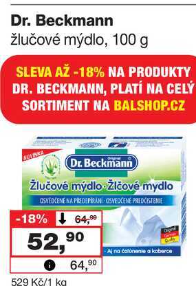 Dr. Beckmann žlučové mýdlo, 100 g Barvy a laky drogerie 