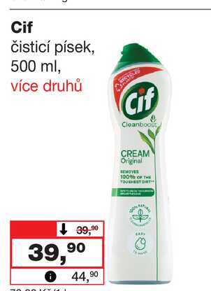 Cif čisticí písek, 500 ml