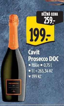 Cavit Prosecco DOC 0,75 l