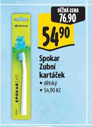 Spokar Zubní kartáček dětský Albert