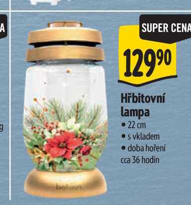   Hřbitovní lampa  22 cm 