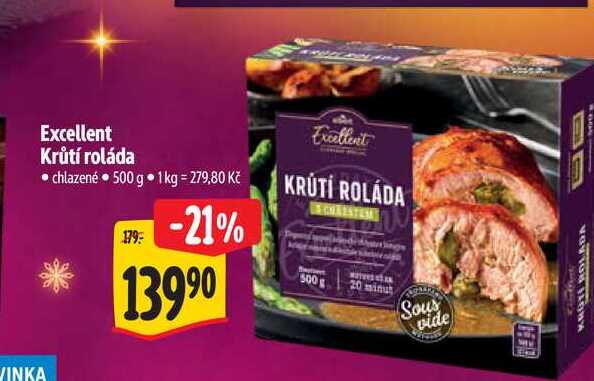   Excellent Krůtí roláda  500 g