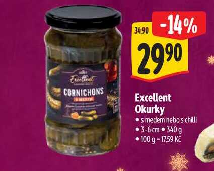   Excellent Okurky 340 g