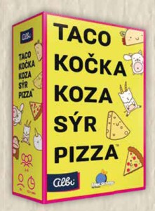 Taco, kočka, koza, sýr, pizza Tesco