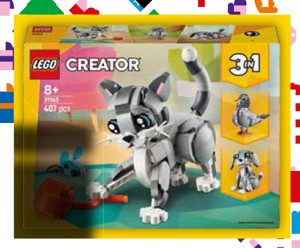 LEGO® Creator 3-in-1 31163 Hravá kočka Tesco