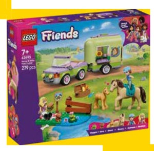LEGO® Friends 42695 Přívěs s koněm a hříbětem Tesco