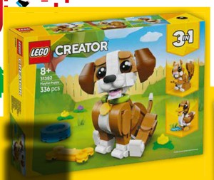 LEGO® Creator 3-in-1 31382 Roztomilá zvířata: Roztomilé štěňátko Tesco