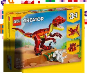 LEGO® Creator 3-in-1 31379 Divoký dinosaurus Tesco