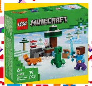 LEGO® Minecraft® 21583 Steve a dobrodružství v tajze