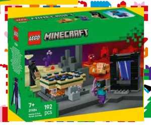 LEGO® Minecraft® 21584 Cesta portálem do Netheru a Endu Tesco