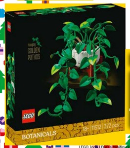 LEGO® Botanicals 11512 Závěsná šplhavnice zlatá Tesco