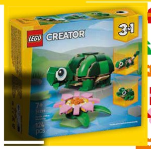 LEGO® Creator 3-in-1 31377 Želva s leknínem Tesco