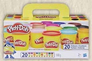 Play-Doh Super Pack Velké balení barevných plastelín Tesco