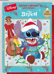Adventní kalendář se samolepkami Lilo & Stitch