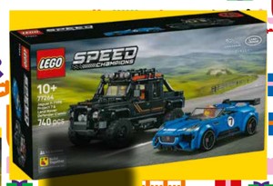 LEGO® Speed Champions 77264 Jaguar Project 7 a Land Rover Defender