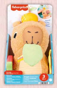 Fisher-Price Sensimals Plyšová kapybara Tesco