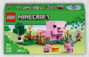 LEGO® Minecraft® 21268 Domeček Prasátka Tesco