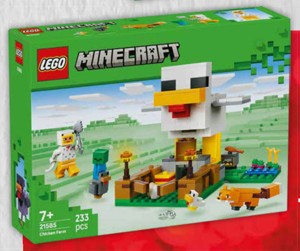 LEGO® Minecraft® 21585 Slepičí farma Tesco