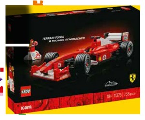 LEGO® Icons 11375 Ferrari F2004 a Michael Schumacher Tesco