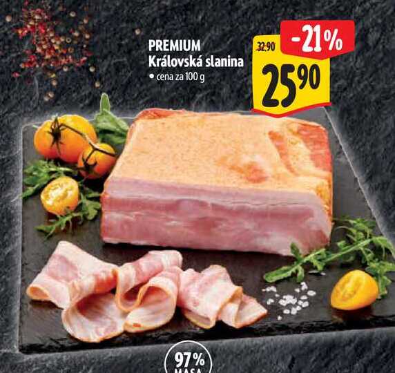 PREMIUM Královská slanina 100 g