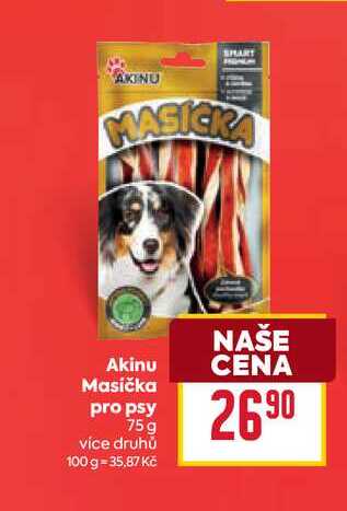 Akinu Masíčka pro psy 75 g