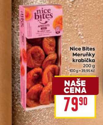 Nice Bites Meruňky krabička 200 g