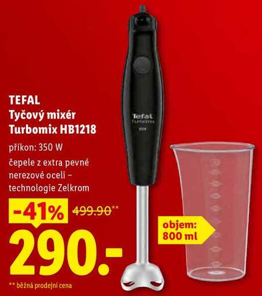 TEFAL Tyčový mixér Turbomix HB1218