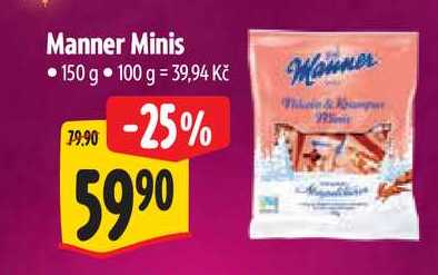 Manner Minis, 150 g