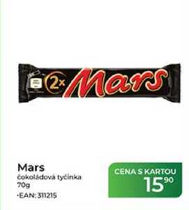 Mars čokoládová tyčinka 70g