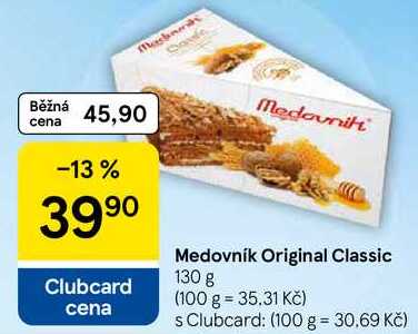 Medovník Original Classic, 130 g