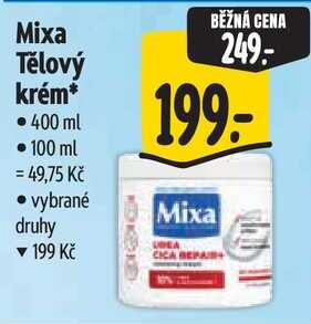 Mixa Tělový krém, 400 ml